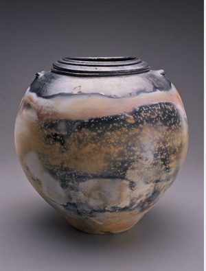 pit fire pottery image